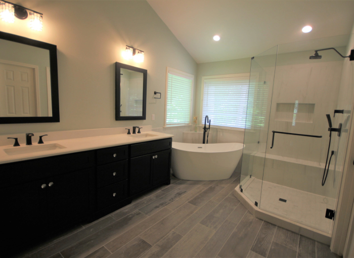 The Bath Remodeling Center's updated showroom